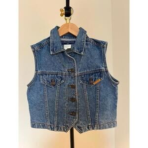 Vintage Jordache Girls Denim Vest